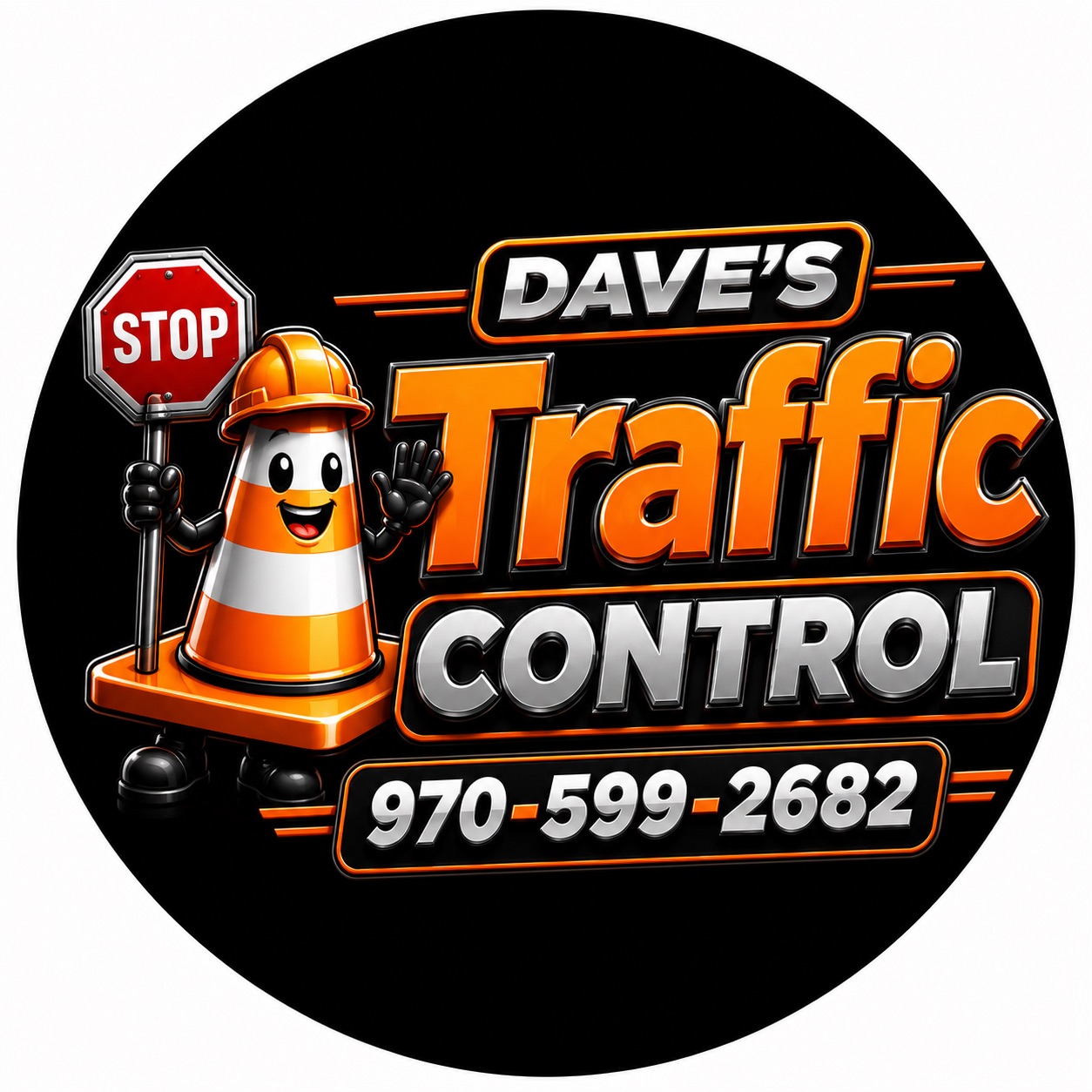 Dave's Traffic Control logo